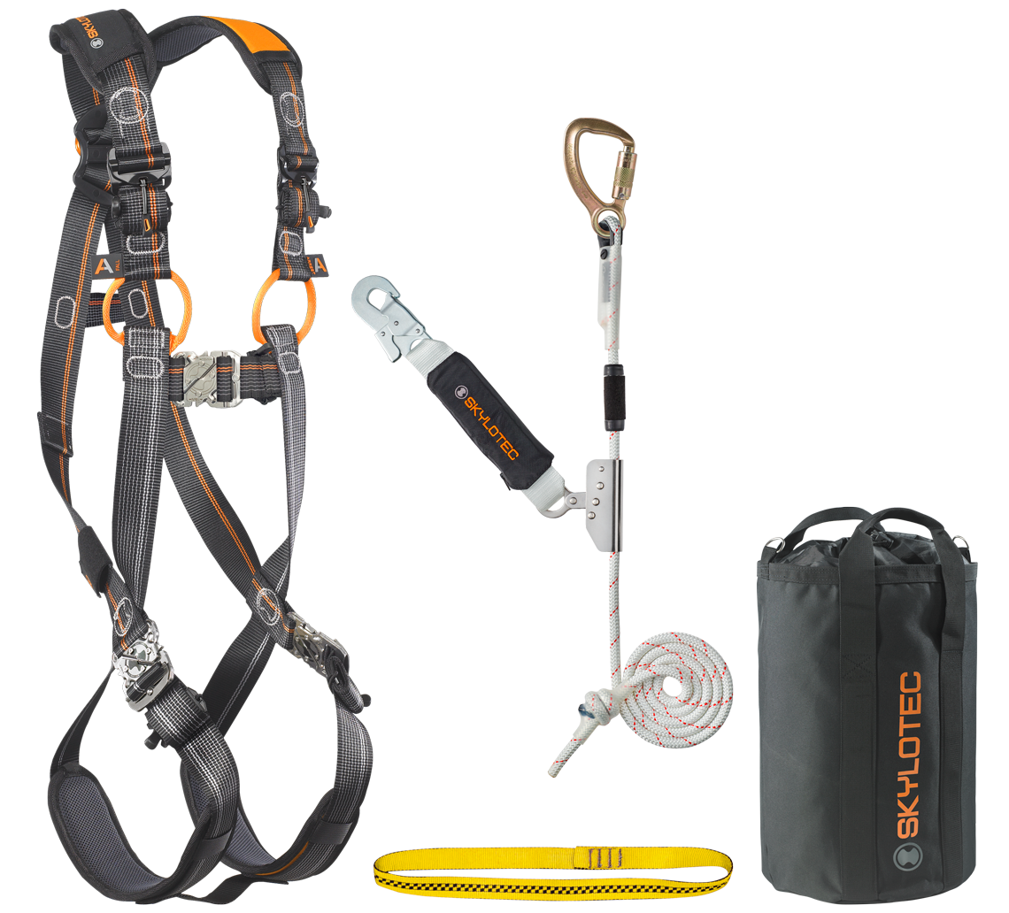 FALL PROTECTION ROOFER KIT RETAIL PACKAGING