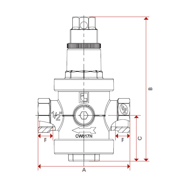 PRESSURE REDUCING VALVE