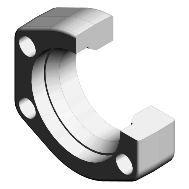 FLANGE FLARE METRIC 37°, SAE 3000 PSI