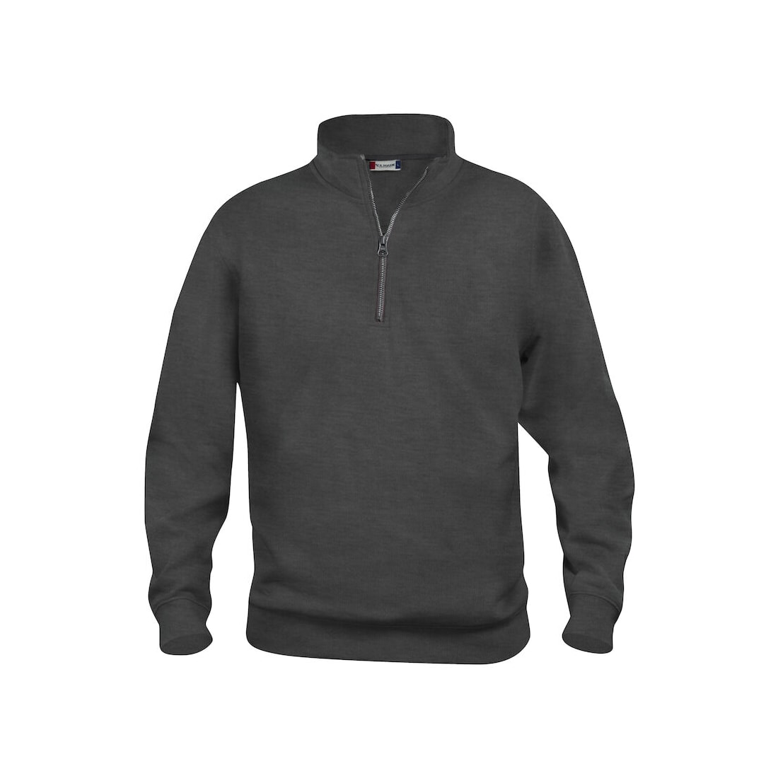 BASIC SWEATER W/ HALF-ZIP