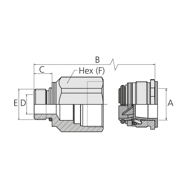 CEJN WEO PLUG-IN - FEMALE