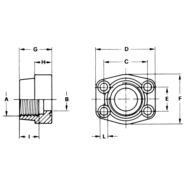 FLANGES SAE 6000 PSI